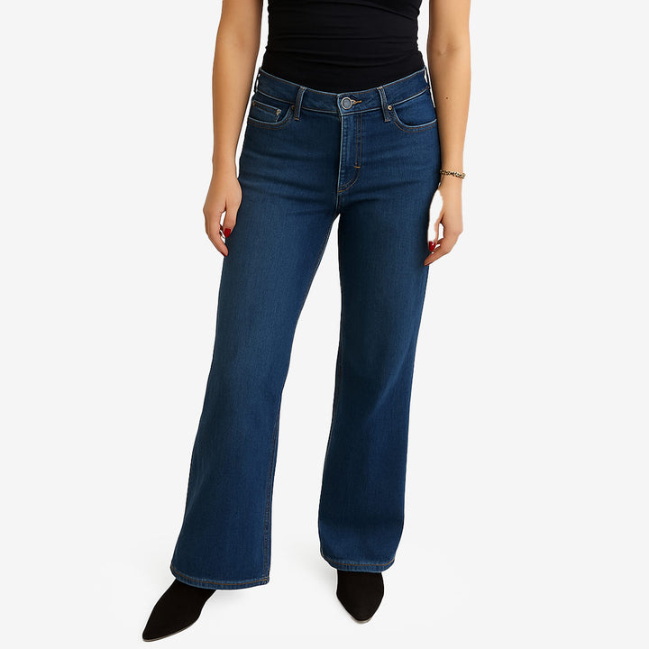 Jeans Wide Leg Stretch
