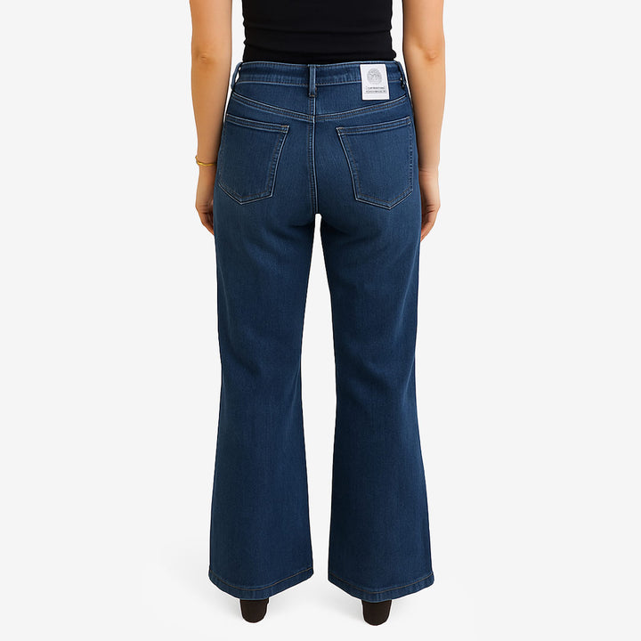 Jeans Wide Leg Stretch