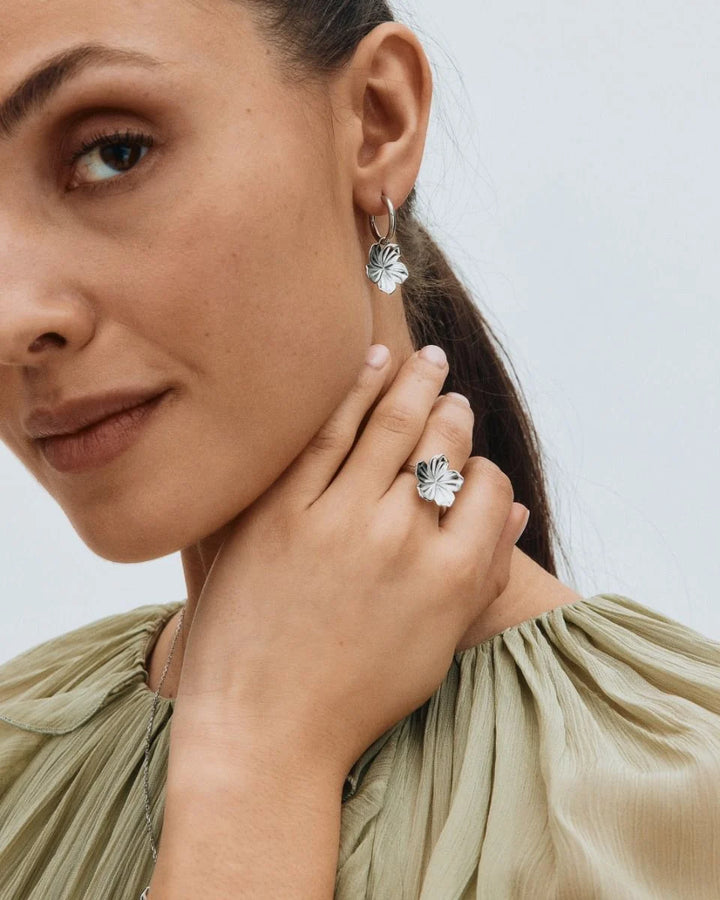 Jasmine Ring S Steel