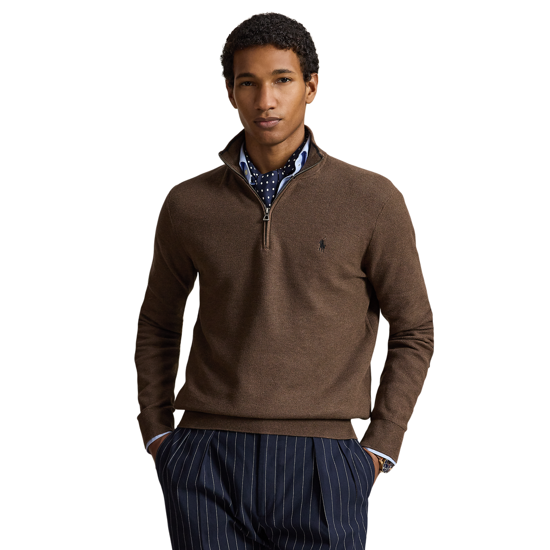 SWEATER-HALF ZIP