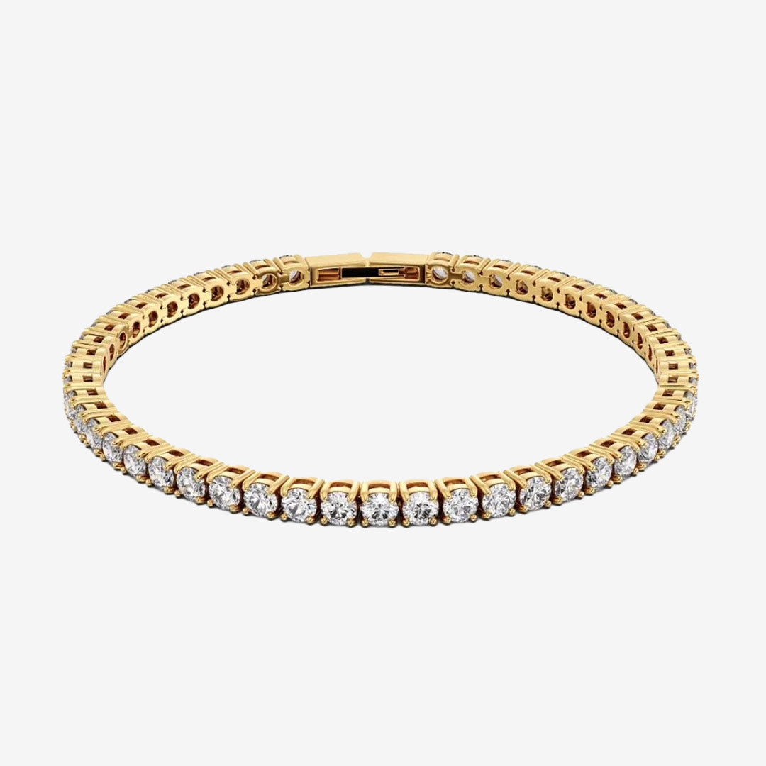 Edblad tennis bracelet rostfritt stål armband med stenar elegant design