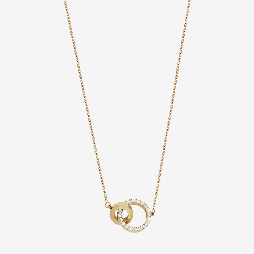 Eternal Orbit Necklace Gold