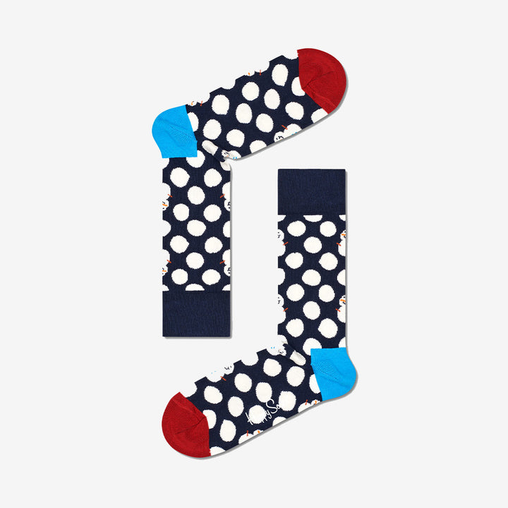 1-Pack Big Dot Snowman Gift Box
