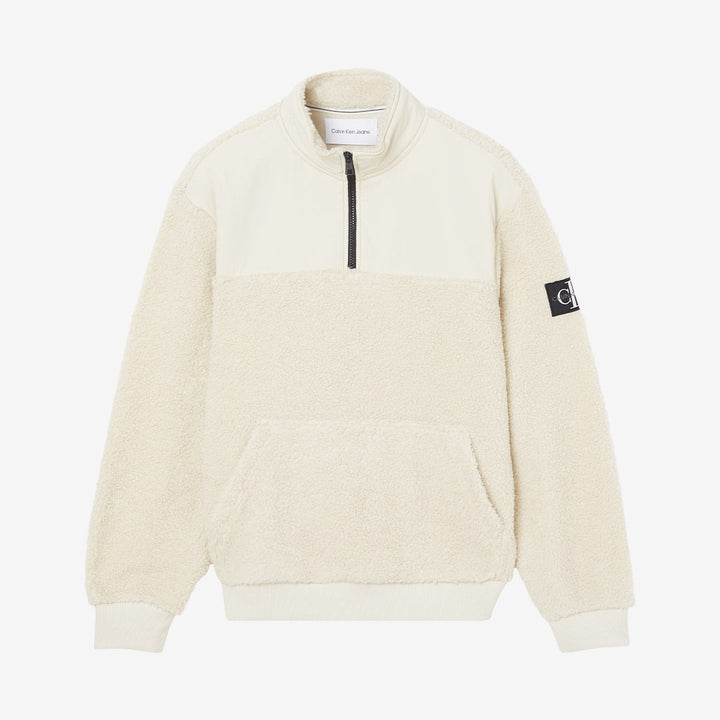 BADGE SHERPA HALF ZIP HWK
