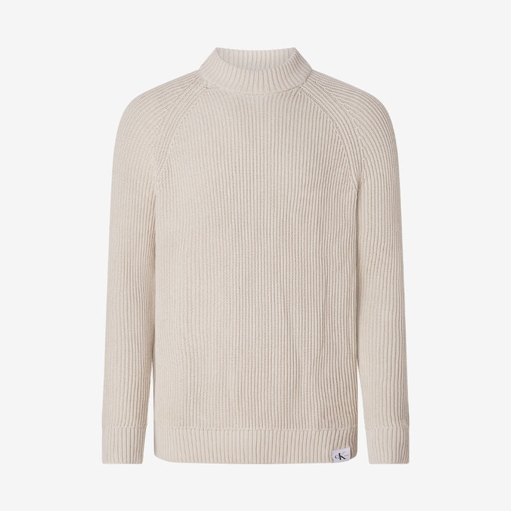 LOGO TAB SWEATER