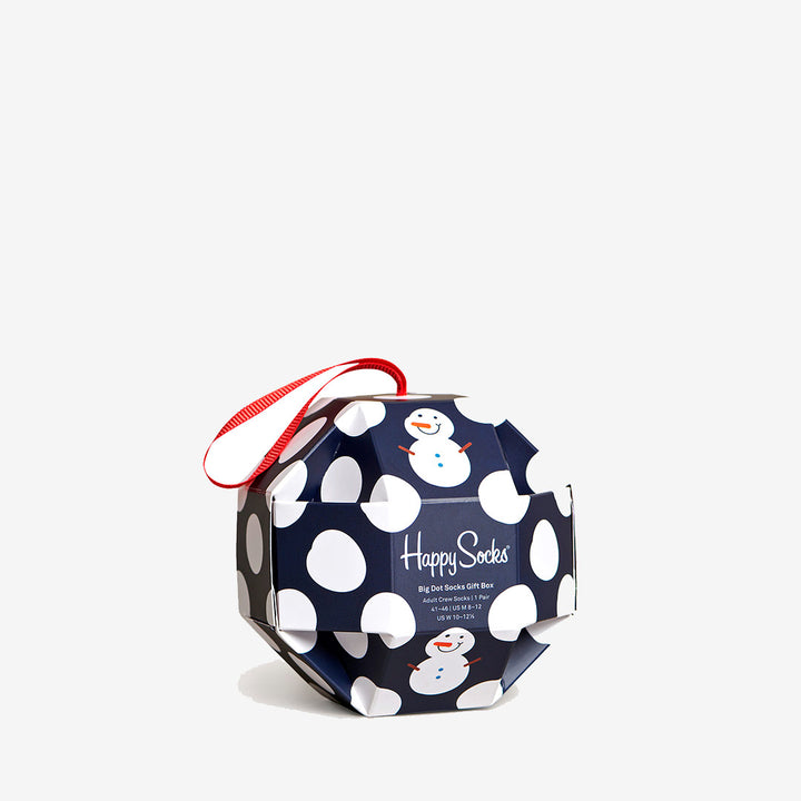 1-Pack Big Dot Snowman Gift Box